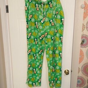 ELF Festive Green MEN Pajama Bottoms